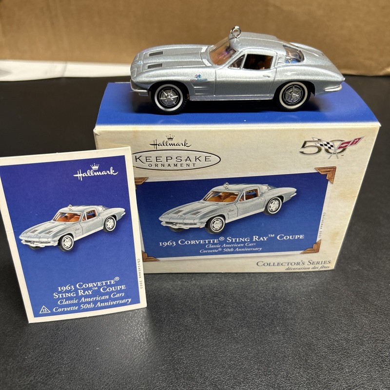 Hallmark Keepsake 1963 Corvette Sting Ray Coupe Classic American Cars