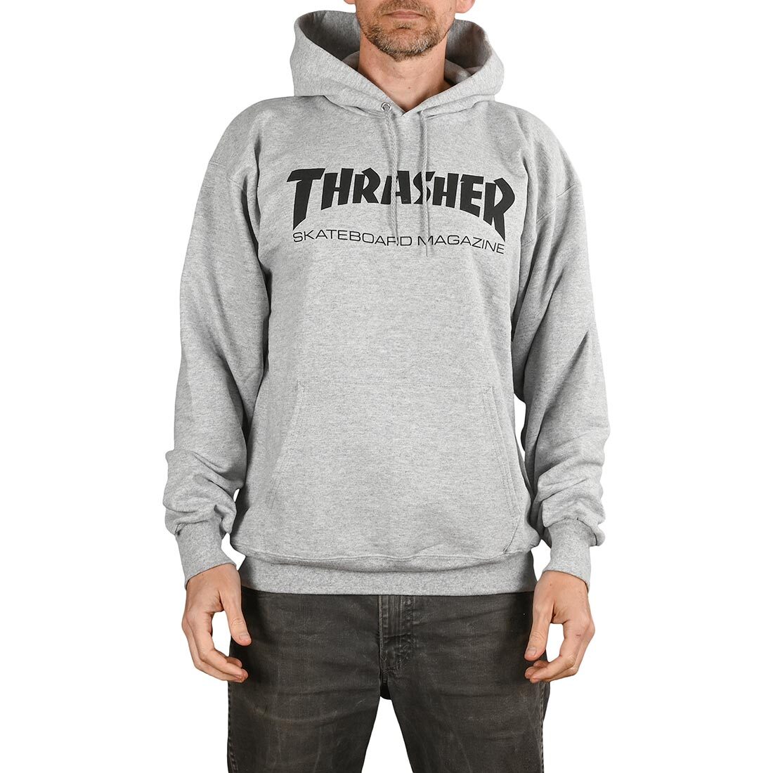 Greymottled Titus Hoodie Thrasher Gray Sweatshirt Top
