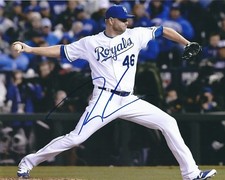 Autographed RYAN MADSON Kansas City Royals Photo -COA