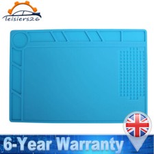 Soldering Repair Mat Rubber Workbench Mats Anti-Slip for Watchmaker Tools UK
