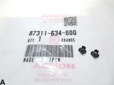 Set Clips Tankemblem clamp tank emblem Honda CB 100 125 175 350 - NEU