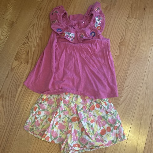 Janie And Jack Mini Boden Floral Top And Shorts Outfit/Set 10 EUC eBay