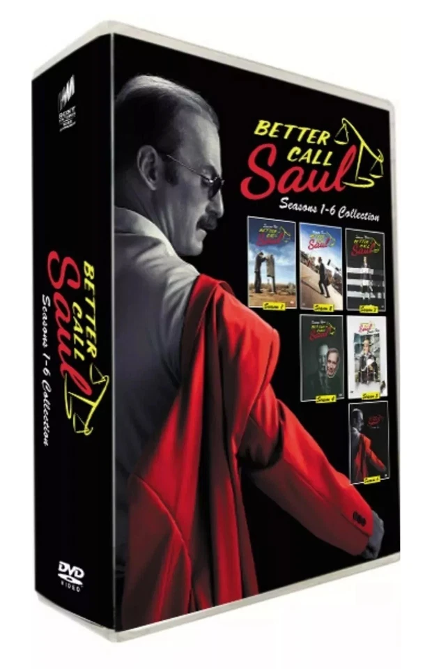 Better Call Saul: The Complete Series Seasons 1-6 (DVD) Free Shipping! Foto 2 de 3