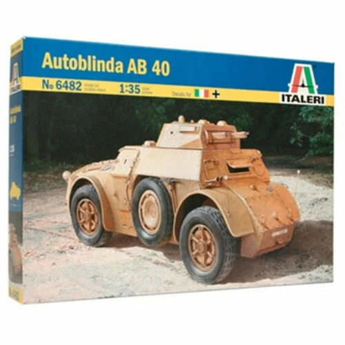 Modellini statici di veicoli militari Italeri scala 1:35 per Fiat