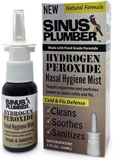 Sinus Plumber Hydrogen Peroxide Nasal Hygiene Mist 1 Fl Oz