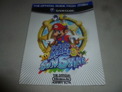 NINTENDO GAMECUBE SUPER MARIO SUNSHINE OFFICIAL GAME STRATEGY PLAYERS GUIDE 