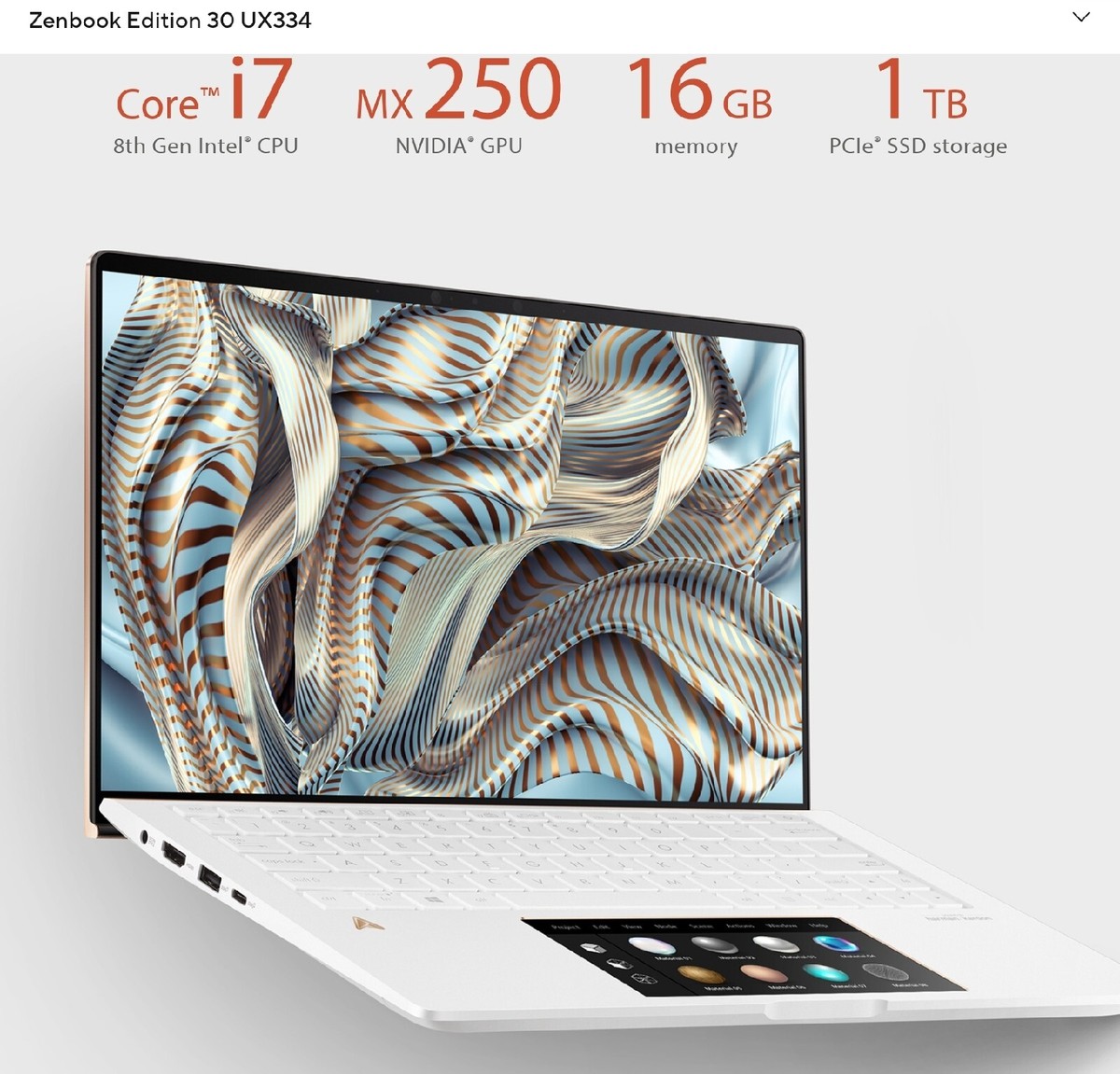 Asus Zenbook I7 16gb 1tb Ssd Asus Zenbook 14 UX340: All-in-One