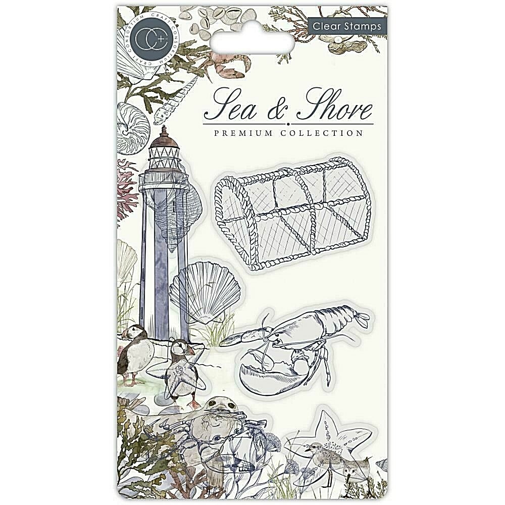 Craft Consortium Clear Stamps A5 – Secret Garden Motive Für Scrapbooking & Kartenbasteln