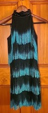 Dance Costume Size MA by Weissman Sequins And Fringe