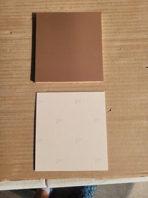 5 pcs  Single Sided Copper Clad Circuit Board Laminate, CEM-1,  5 1/2 x 6
