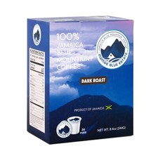 Mamre Blue -100 Jamaica Blue Mountain Coffee Pods-24 Count-Dark Roast