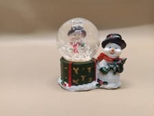 Mini Snowman Snow Globe