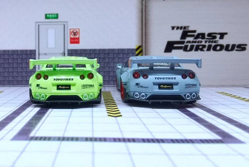 Modellino auto in plastica 1/87 Nissan GT-R R35 - Foto 20 di 29