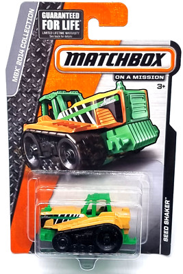 Mattel Matchbox On A Mission Cars / Auto Fahrzeug  Seed Shaker