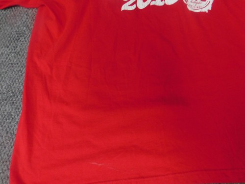 Atlanta Mens Shirt 2XL XXL Red Big Peach 2018 - Picture 5 of 14