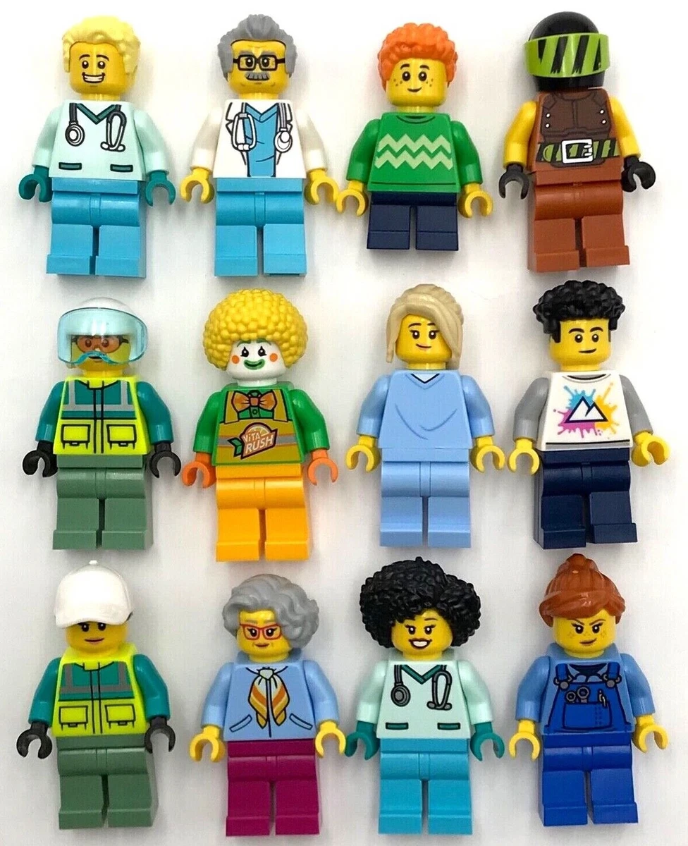 Vinilo decorativo infantil Lego, personajes en la ciudad