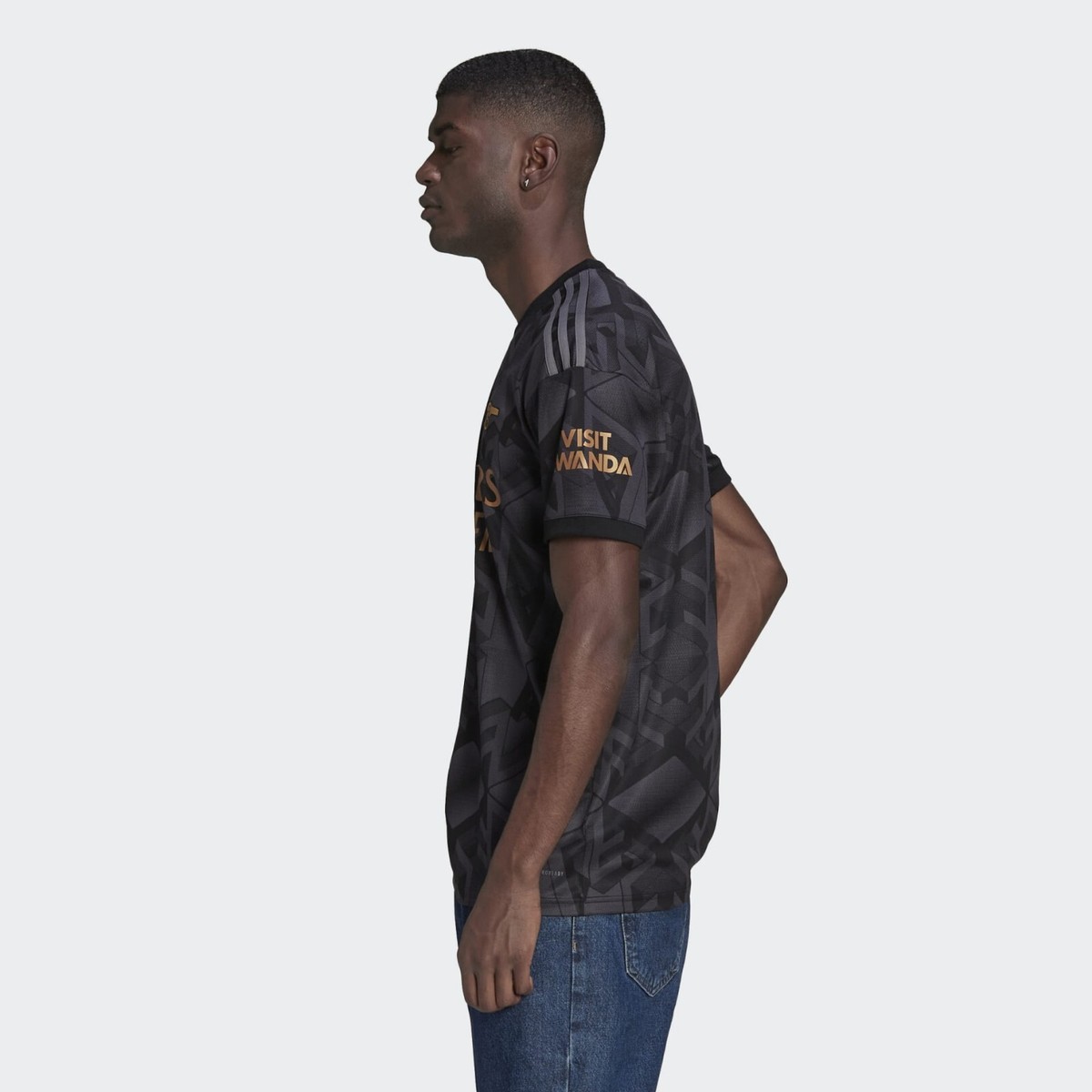 Adidas Arsenal Away Jersey 2022/23 - Black-Gold | eBay Adidas Arsenal Away Jersey 2022/23 - Black-Gold | eBay
