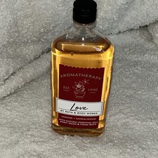 Bath  Body Works Aromatherapy LOVE JASMINE SANDALWOOD Body Wash Foam Bath 10 oz