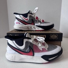 NIKE KYRIE 8 GO GS White/University Red-Black KIDS SIZE 4.5Y