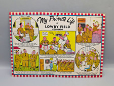WWII/2 US Home Front My Private Life at Lowry Field, Colorado large post card