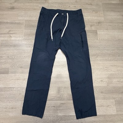 Vuori Ripstop Climber Pants Mens Sz M Navy Slim Fit Outdoor Active Chinos