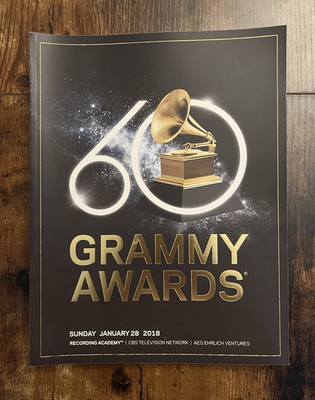 60th Annual Grammy Awards Program January 28, 2018 at Madison Square Garden