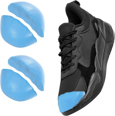 2 Paar Schuhfüller aus PU-Schaum, Zehenpolster für zu große Schuhe, Blau