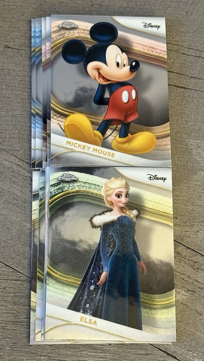 2025 Topps Disney Chrome Base Cards #1-200 - Complete your set