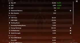 Genshin Impact AR 60 America - Nefer - Skirk - Mavuika - Varessa - Columbina