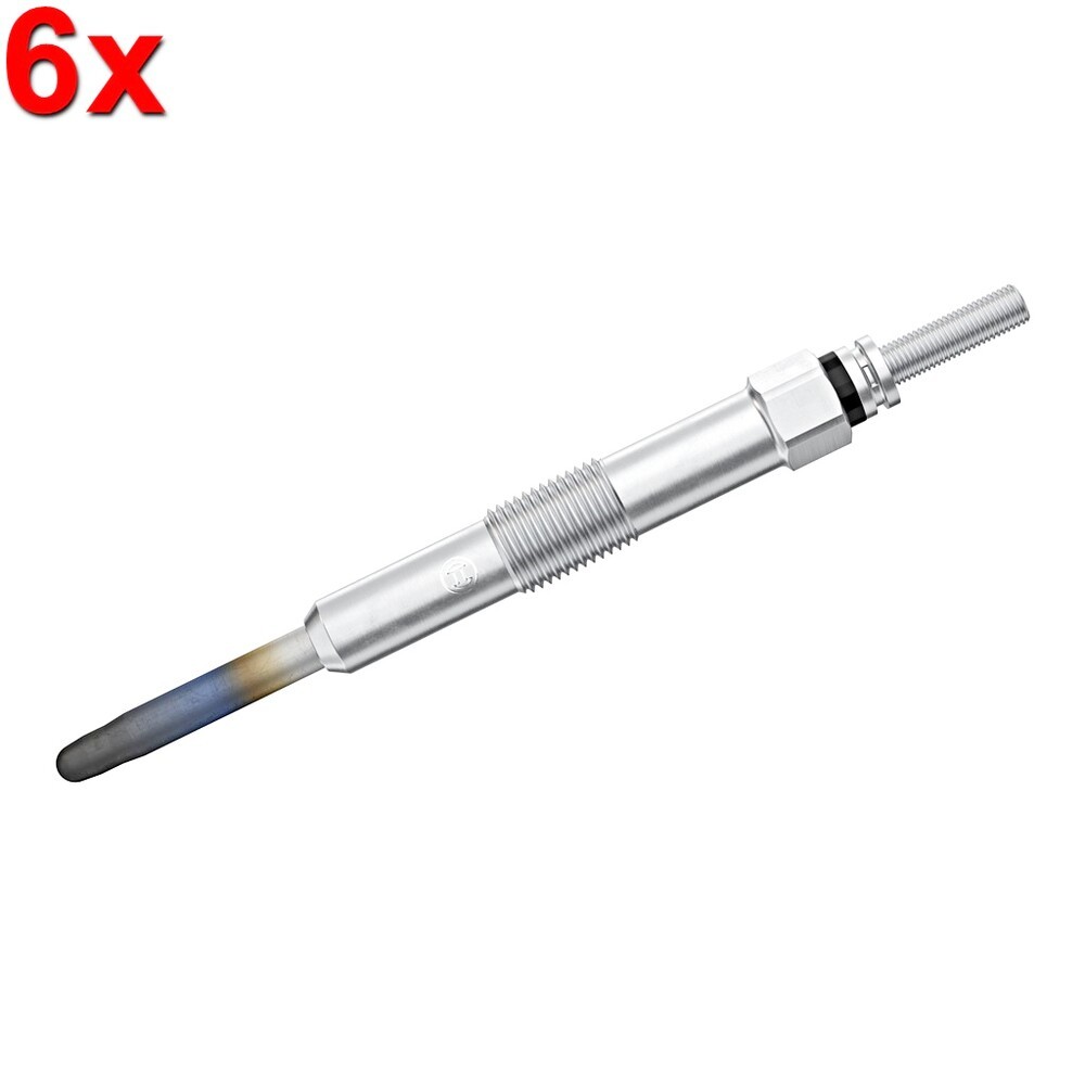 BOSCH 6x Glow Plugs For HYUNDAI Accent II Getz KIA Carens III 01-13 0250212006