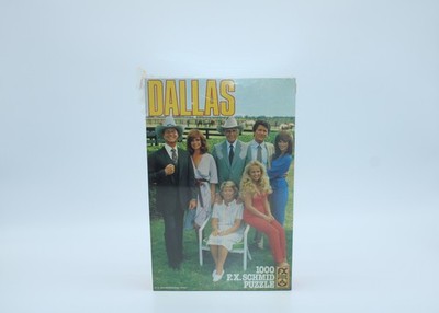  NEU: Dallas Fernsehserie Ewing family 1000 Teile Puzzle FX Schmid jigsaw  