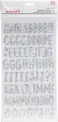 Dear Lizzy Stay bunte dickere Aufkleber 5,5''X11'' 151/Pkg-Bonjour Alpha/Multi