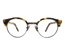 Vintage Oliver Peoples Eyeglasses Frames MP-15 DTB/AG Dk Tort Ant Gold 42-20-135