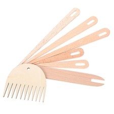 Crochet Accessories Wood Hand Loom Stick Set Tapestry Weaving Loom