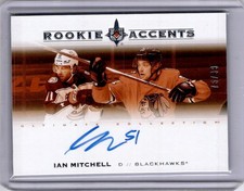 Ian Mitchell Rookie Accents Autograph  /99 2020-21 UD Ultimate Collection [G017]