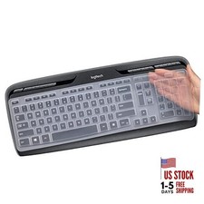 Keyboard Cover for Logitech MK320 K330 MK335 YR002/Y-R0009 Wireless Ultra Clear
