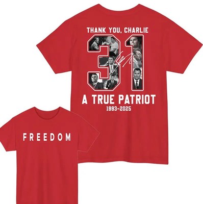 True Patriot Graphic T-Shirt Wear Red Oct 14 Freedom Memorial Tee