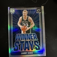 2024-25 Panini Donruss Optic Larry Bird #19 Winner Stays Holo Prizm Boston