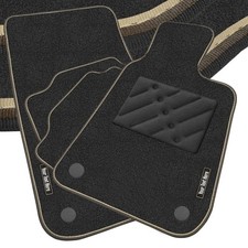 To Fit Skoda Octavia 4x4 1996-2004 Tailored Car Mats + Colour Tech Badge [PT]