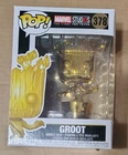 Funko Pop! Groot #378 Marvel Comics Gold Guardians of the Galaxy Vinyl Figure