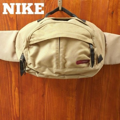 Vhtf 90S' Nike Y2K Tech Waist Bag Beige LTD Bag Men Sports Accessory