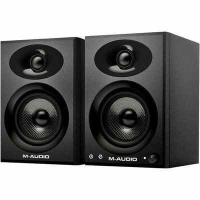 M-Audio | BX3 Graphite | 3.5  Powered Studio Monitor Speakers Pair | Used in Box