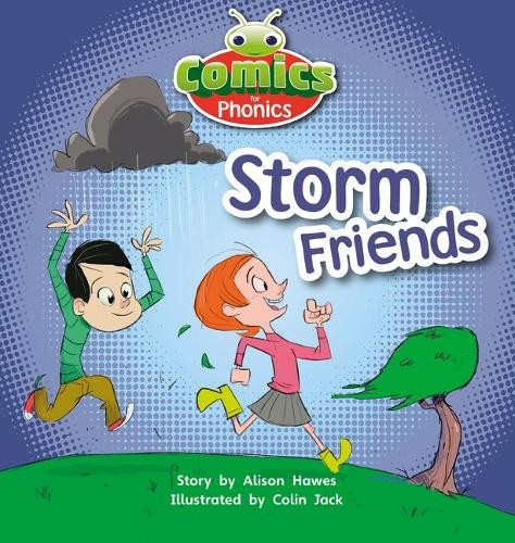 Alison Hawes Unisex Multicolor Bug Club Comics For Phonics Reception Phase 1 Set 00 Storm Friends - Image 5