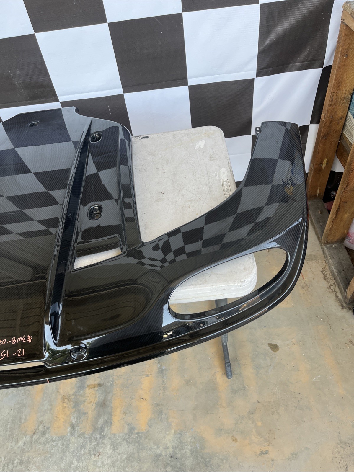 2012 - 2015 Bentley Gt Gtc Carbon Fiber Rear Diffuser Used Oem 3W8 071 611