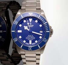 2022 Tudor Pelagos Matt Blue Titanium Auto 42mm Watch M25600TB Box & Docs
