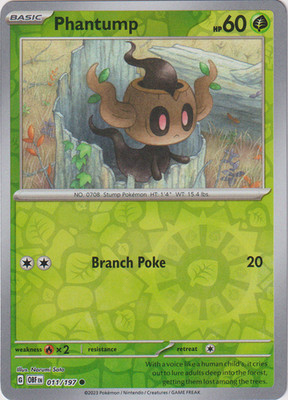 Pokemon Obsidian Flames: Pick Your Card - EX/Reverse Holo/Holo Near Mint TCG