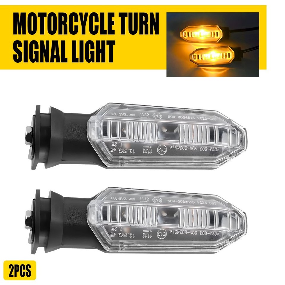 4x LED Turn Signal Indicator Light Set For Honda CBR500R, CRF300L Rally & More (2021-2023)