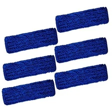 Kleen Handler 24 inch Microfiber Dust Mop | Medium 6 Pack Blue - 24 Inch