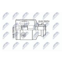 NTY NPW-MZ-046 Gelenksatz, Antriebswelle