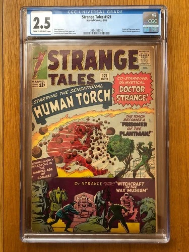 Strange Tales 121 CGC 2.5 (Dr Strange vs Baron Mordo) & Daredevil 3 (0.5 Grade)